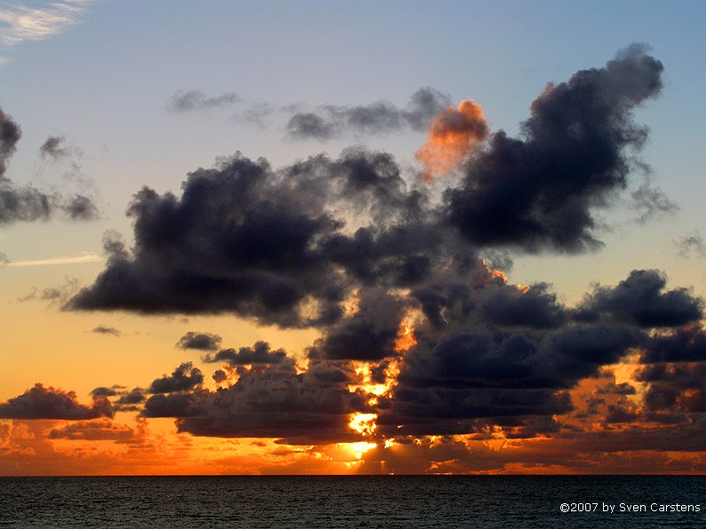 Sonnenuntergang in Dnemark (Hvide Sande)
