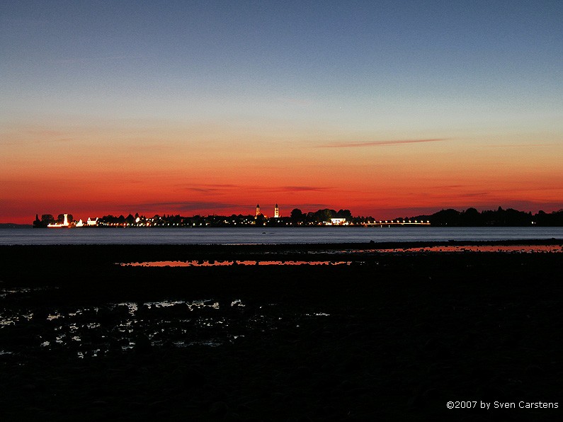 Lindau von Schachen aus gesehen