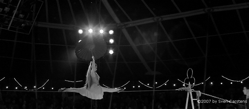 Trapezknstlerin (Zirkus Kaiser)